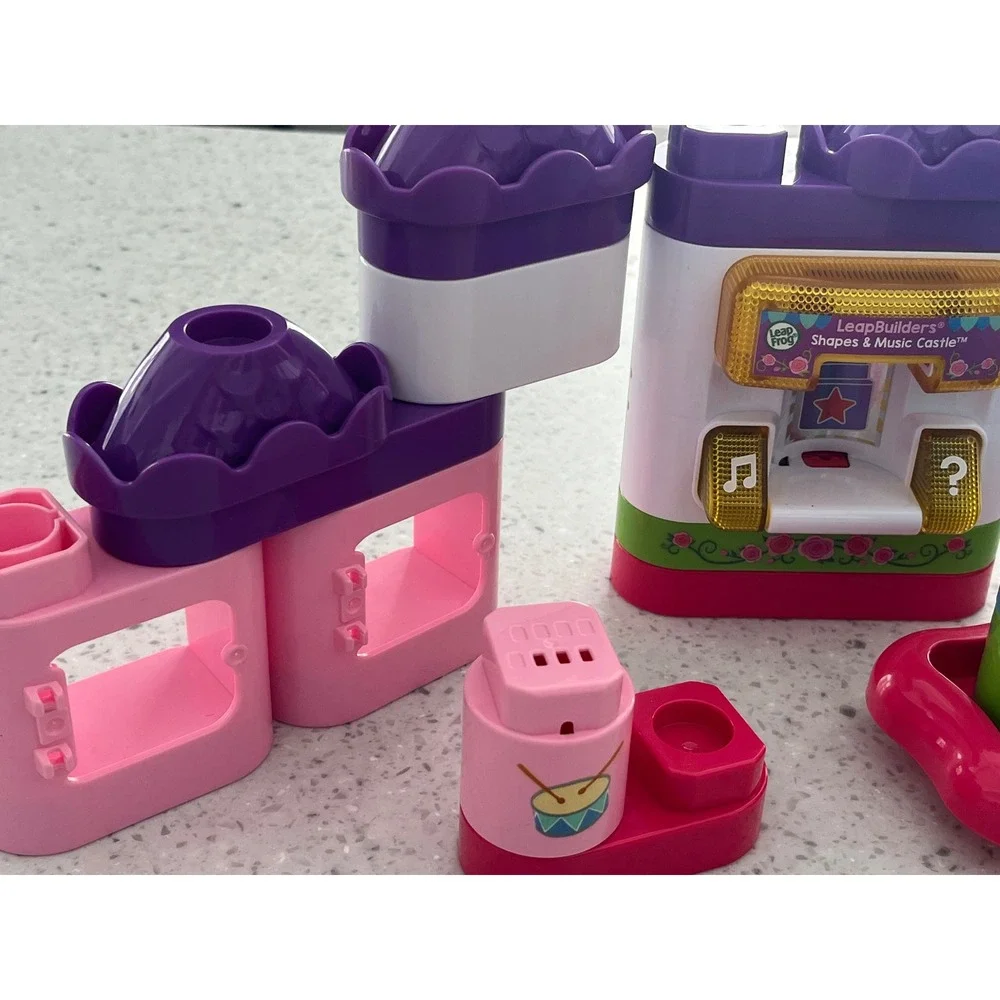 Leap‎ Frog Leap Builders Shapes and Music Castle Working Partial Set